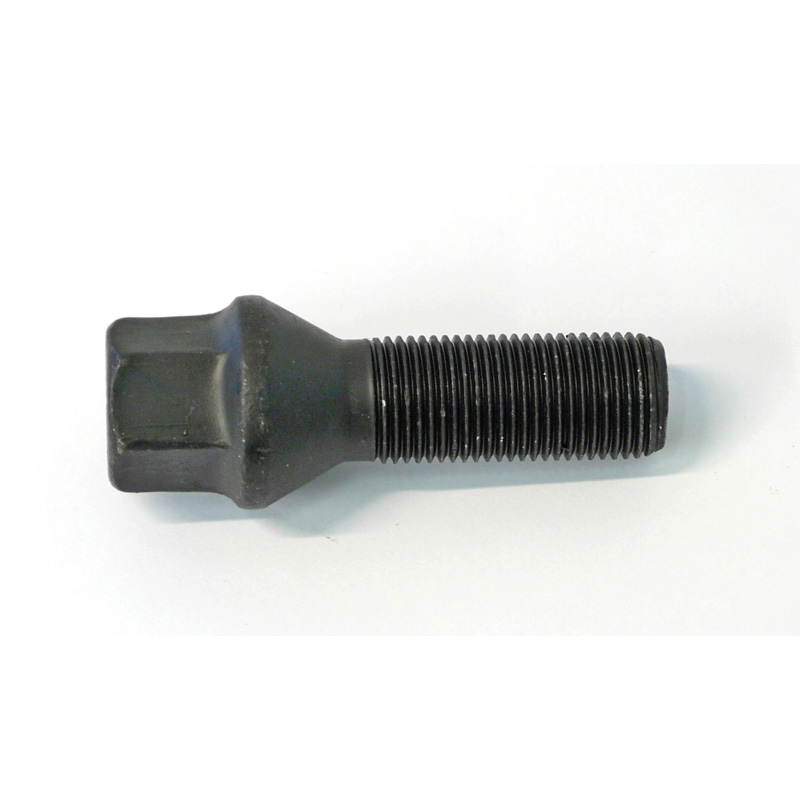 H&R Wielbout konisch M14x1.25 - Lengte 48mm - Zwart