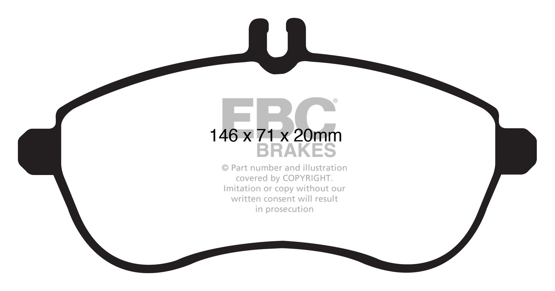 EBC Brakes MERCEDES E-Class (W212)(S212) E250 TD (2.1) 2009-.. R