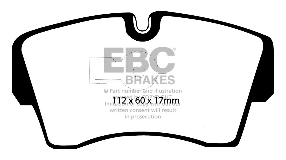 EBC Brakes OPEL Monza 2.5 83-85 Remblokken voorzijde