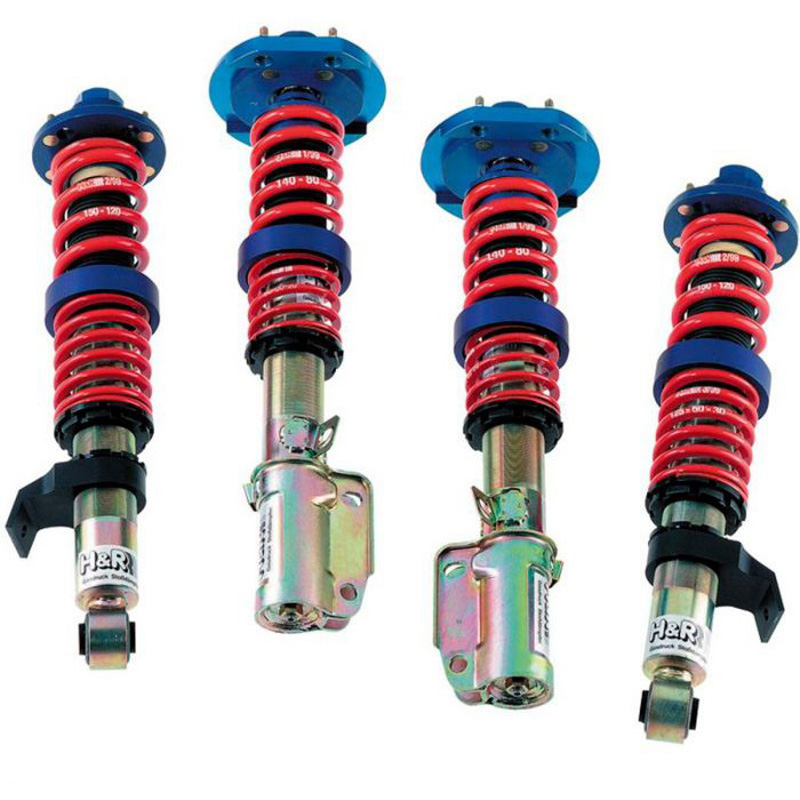 H&R Monotube Schroefset  Skoda Octavia (NX) Combi/Sedan 1.4 TSi iV/RS 1.4 TSI iV & Seat/Cupra Leon (KL) Sportstourer 1.4 e-Hybrid (Veerpoot Ø 55mm) 2020- VA35-60/AA45-70mm (VA-Last vanaf 1001kg) (Multilink) - incl. Stilleggingssysteem