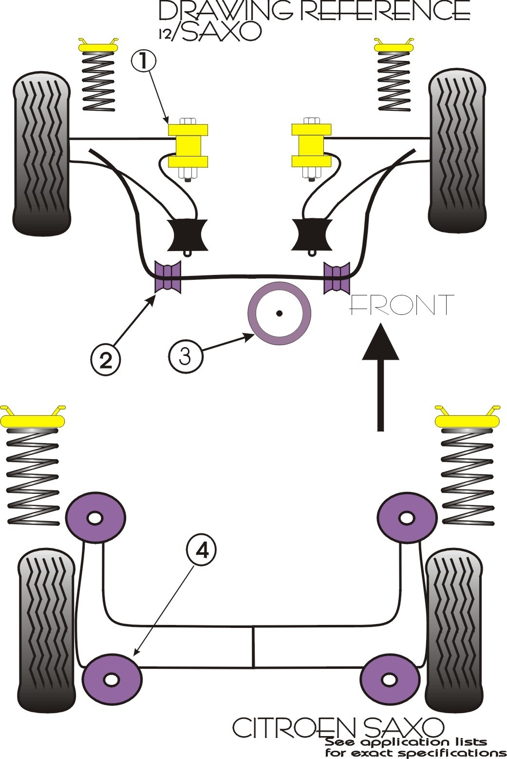 Exhaust Mounts EXHAUST MOUNTS Universal Exhaust Mount - PowerFle