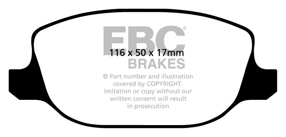 EBC Brakes ALFA ROMEO Alfa 159/159 Sportwagon 3.2 2005-2010 Remb