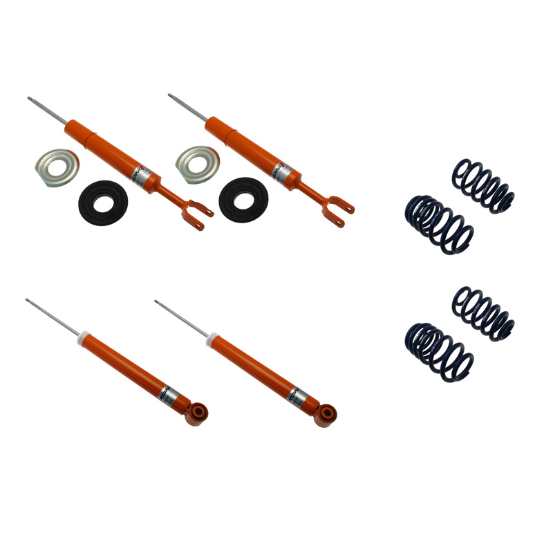 KONI STR.T Kit  Audi A4 (B6/B7/8E) Sedan/Avant Quattro 2000-2007 - 45/45mm - VA-Last -1140kg (1120-3681)
