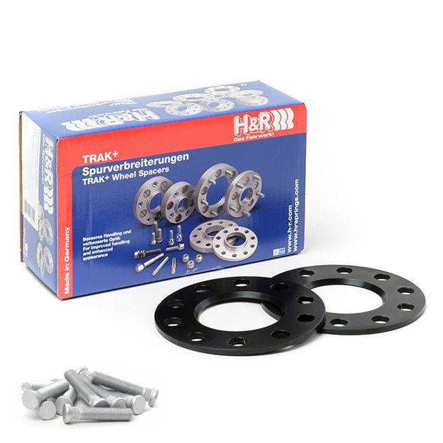 H&R DRS-Systeem Spoorverbreders 7mm 5x130 - Naaf 71,6mm - Boutmaat M14x1,5 -   Porsche - Zwart