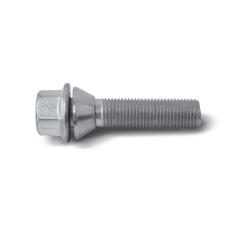 H&R Wielbout konisch met beweegbare ring M14x1.50 - Lengte 50,5mm