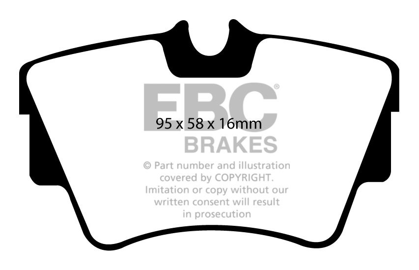 EBC Brakes VAUXHALL BEDRIJFSWAGEN Vivaro 2.0 2002-.. Remblokken