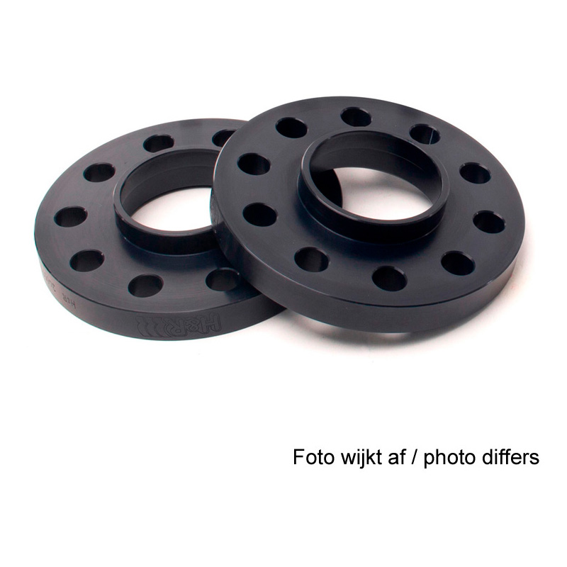H&R DR-Systeem Spoorverbrederset 22mm per as - Steekmaat 5x132 - Naaf 66,5mm - Boutmaat M14x1,25 -   BMW - Zwart