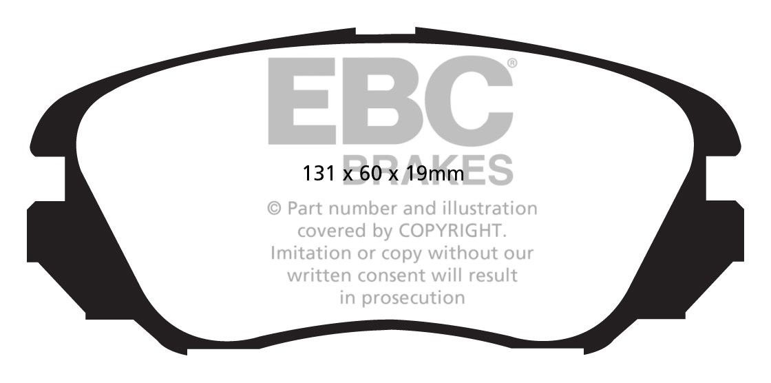 EBC Brakes OPEL Insignia 2.0 TD -110 2008-.. Remblokken voorzijd
