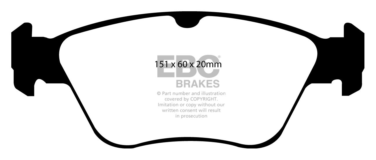 EBC Brakes MERCEDES SLK (R170) SLK230K (2.3 Supercharged) ASR 96