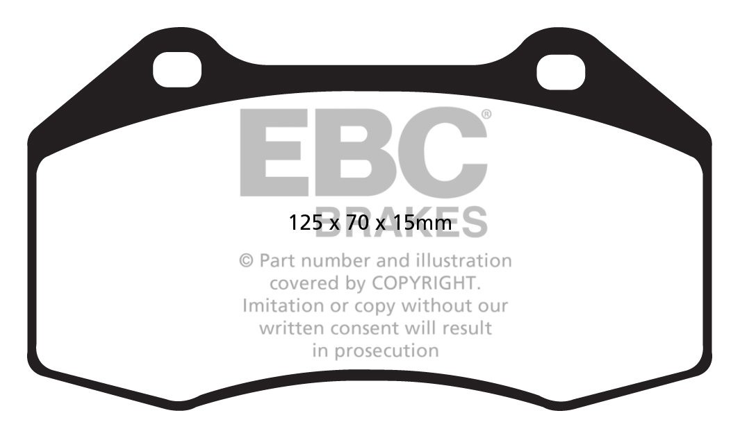 EBC Brakes FIAT Grande Punto Abarth 1.4 Turbo (180) 2007-.. Remb