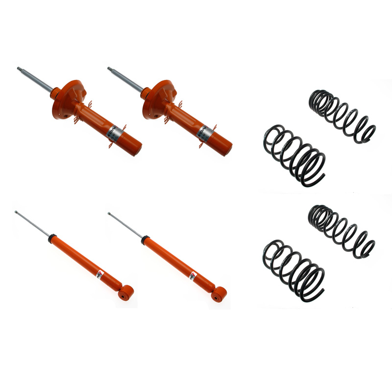 KONI STR.T Kit  Audi A3 (8L) (excl. Quattro/HD-onderstel) / Skoda Octavia I Sedan 1996-2004 - 35/35mm - VA-Last 911kg- (1120-7672)