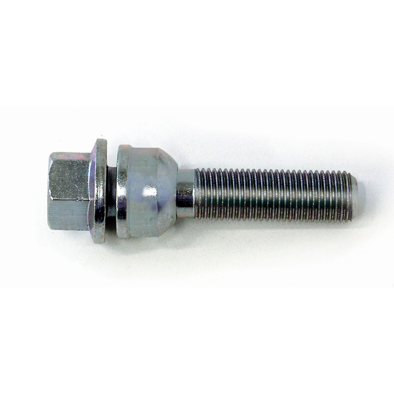 H&R Wielbout bolkonisch met beweegbare ring R14 M14x1.50 - Lengte 35mm (bv.  Audi Q3, Q5)