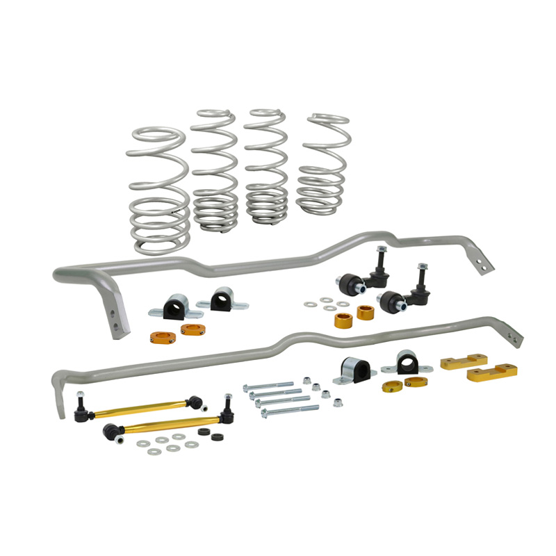 Whiteline Grip-Serie 1 Stabilisatorstang en Verlagingsveer Kit  Audi A3 Cabrio/Sedan/Sportback Quattro / Volkswagen Golf VII 4motion 2012-