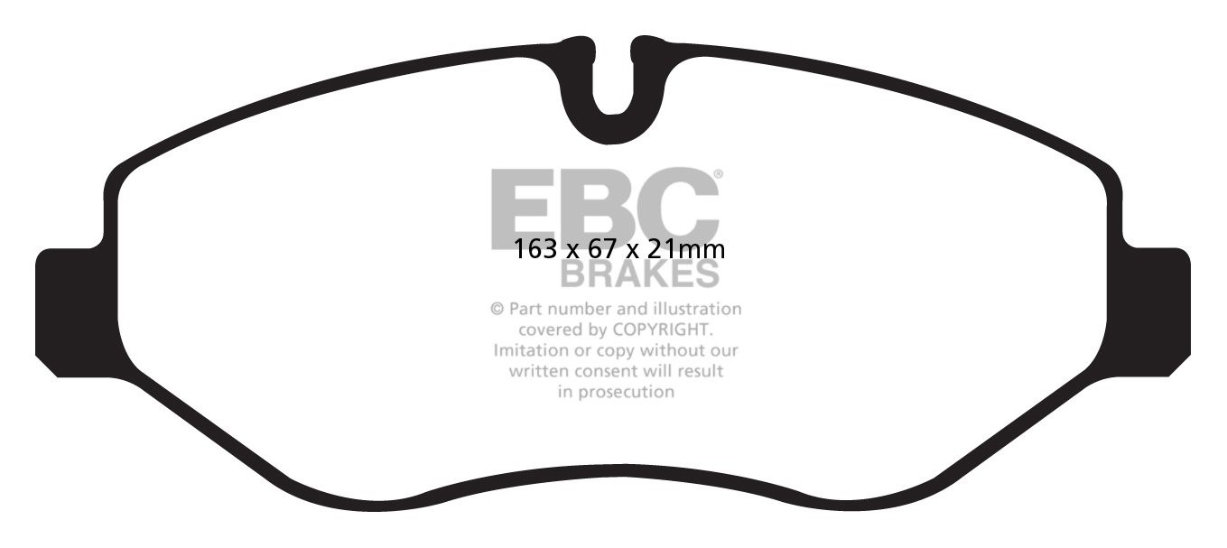 EBC Brakes IVECO BEDRIJFSWAGEN Daily (2006-2011) 40C 2006-2011 R