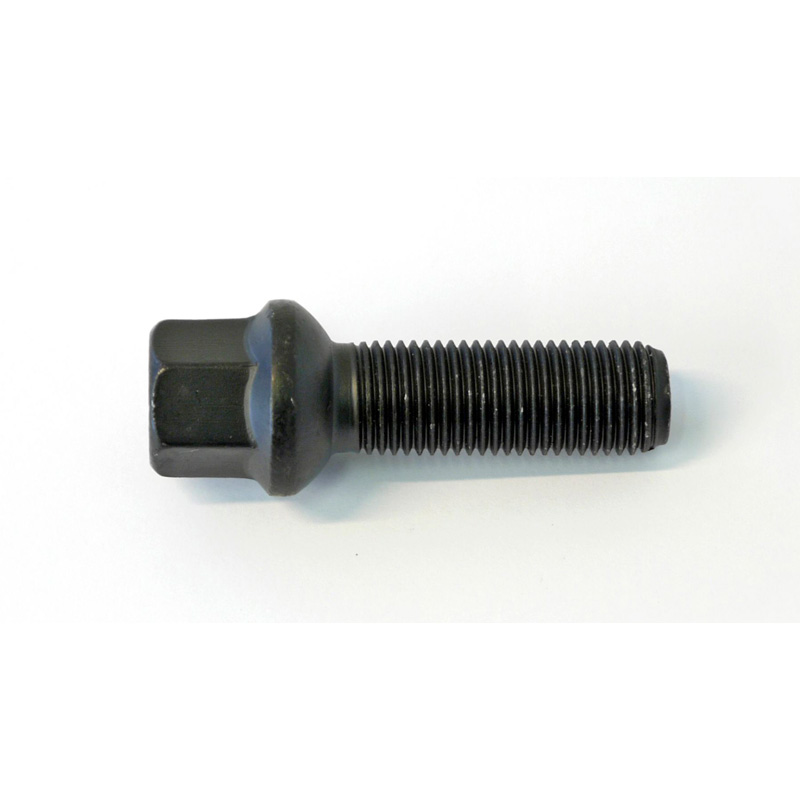 H&R Wielbout bolkonisch R14 M14x1.50 - Lengte 55mm - Zwart