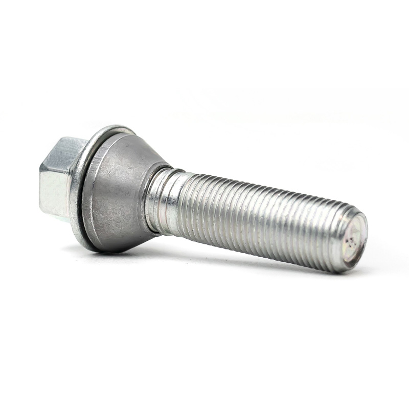 H&R Wielbout konisch met beweegbare ring M14x1.25 - Lengte 48mm (Bv.  BMW)