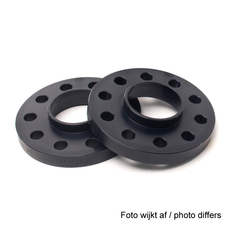 H&R DR-Systeem Spoorverbreders 23mm 5x130 - Naaf 71,6mm - Boutmaat M14x1,5 -   Porsche - Zwart