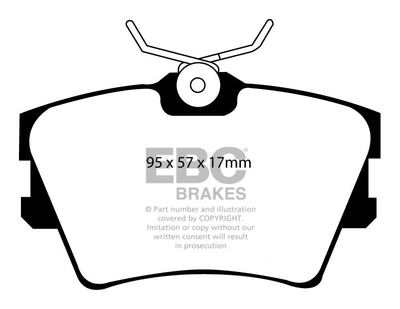 EBC Brakes VW BEDRIJFSWAGEN Transporter (Kombi)/Camper Van 2.4 D