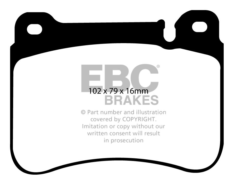EBC Brakes MERCEDES SLK (R171) Models with AMG Sports Package 20