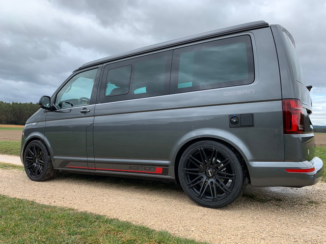 Schroefset Koni VW Transporter T5 & T6 Rood T30