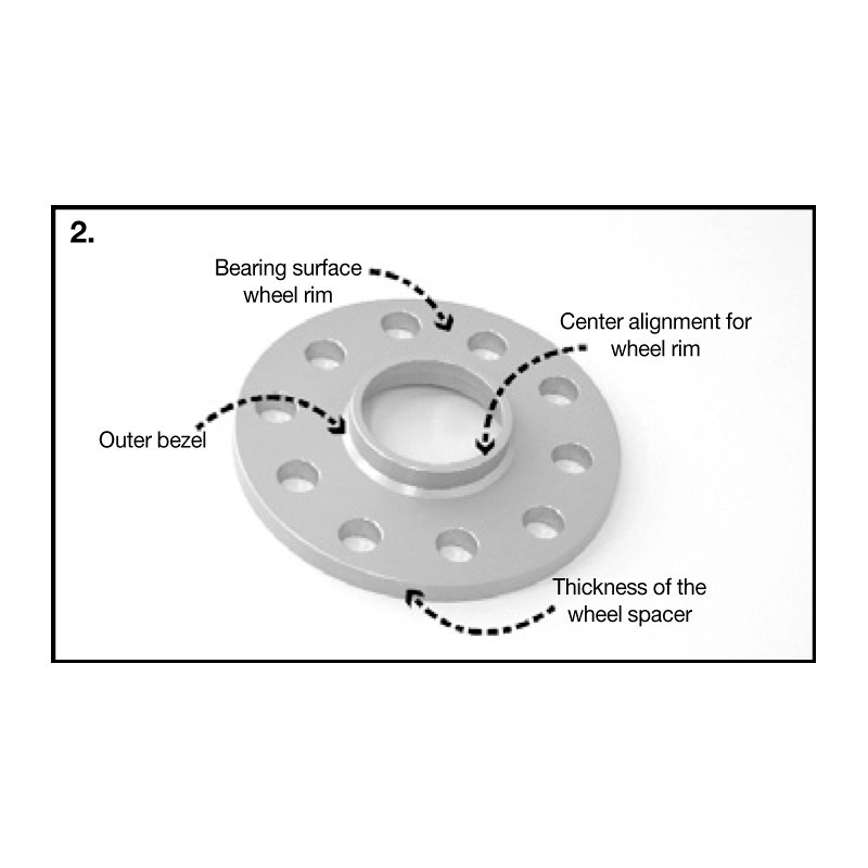H&R DR-Systeem Spoorverbreders 15mm 5x112 - Naaf 66,5mm - Boutmaat M14x1,5 -   Mercedes - Zwart