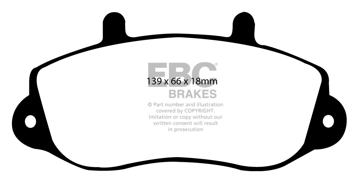 EBC Brakes VAUXHALL BEDRIJFSWAGEN Movano 2.2 TD (15" Wheels) 200