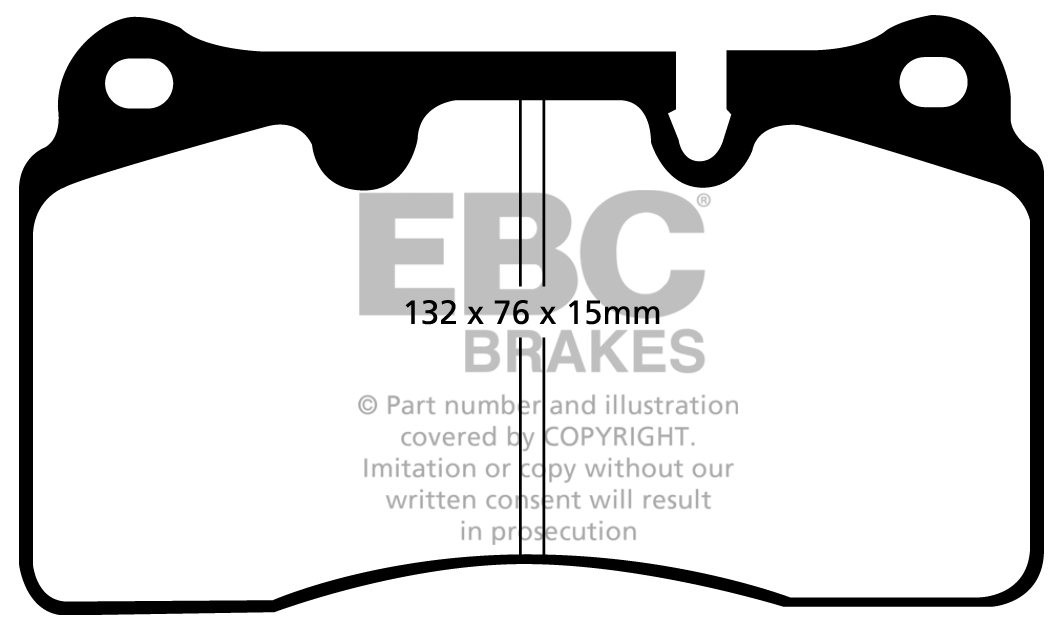 EBC Brakes RENAULT Megane Coupe 2.0 Turbo (250) 2009-.. Remblokk