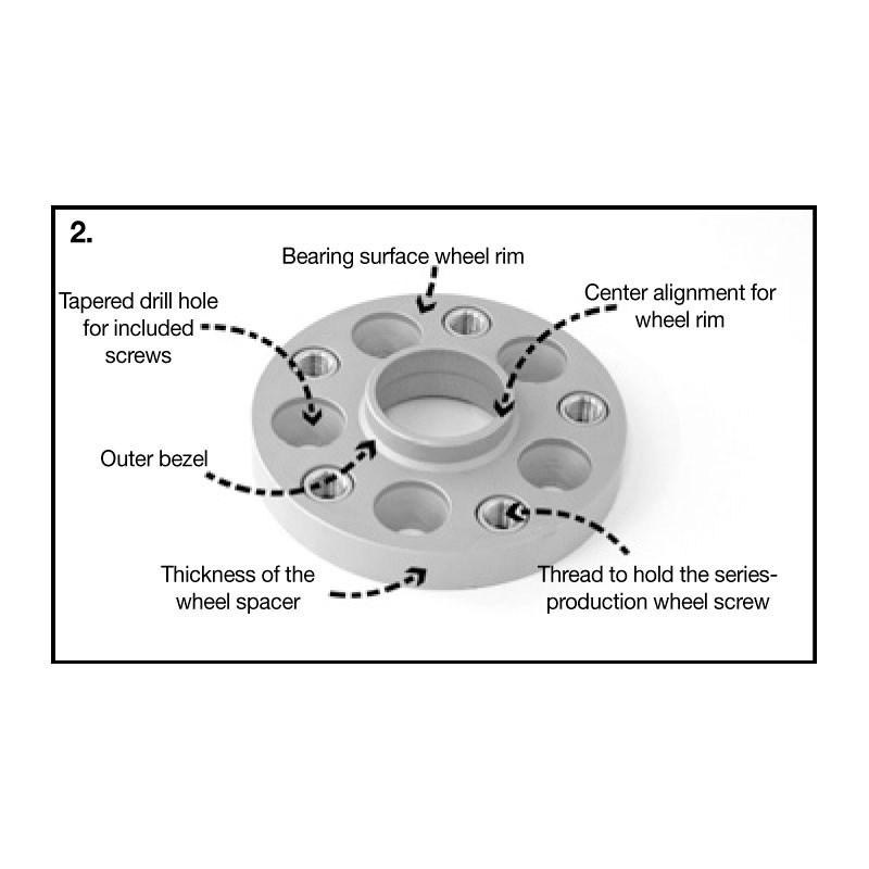 H&R DRA-Systeem Spoorverbreders 40mm 5x120 - Naaf 65,0mm - Boutmaat M14x1,5 -  Volkswagen - Zwart