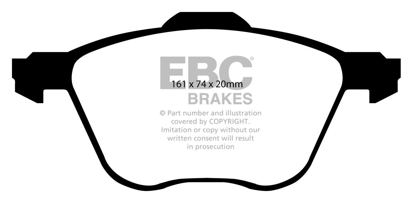 EBC Brakes VW BEDRIJFSWAGEN Transporter (Kombi)/Camper Van 2.8 (