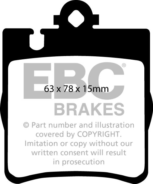 EBC Brakes MERCEDES E-Class (W210) E240 Sedan (ESP) 97-2002 Remb
