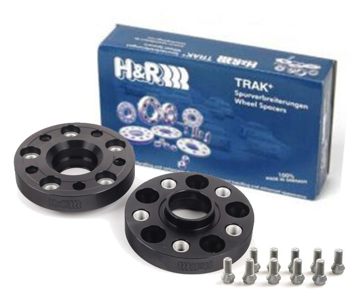 H&R Wielspacers DRA50 Systeem 50 mm – 4x100 – Naaf 56,2 mm – Zwart