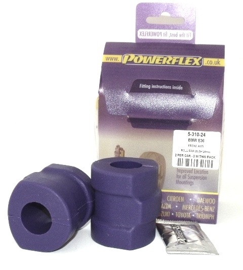 BMW E36 3 Series  Front Anti Roll Bar Mounting 24mm - PowerFlex