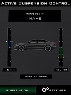 Audi A7/S7/RS7 4G Airsuspension lowering Module met app