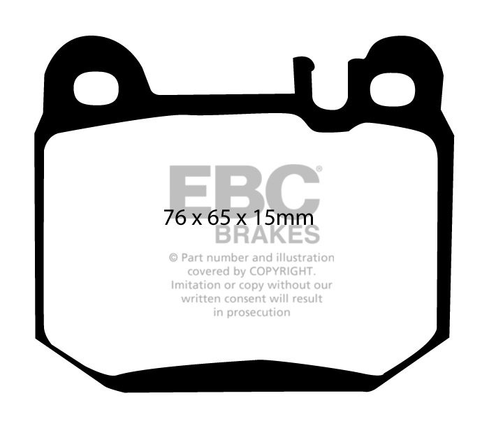 EBC Brakes MERCEDES M-Class (W163) ML400 (4.0TD) 2001-2005 Rembl