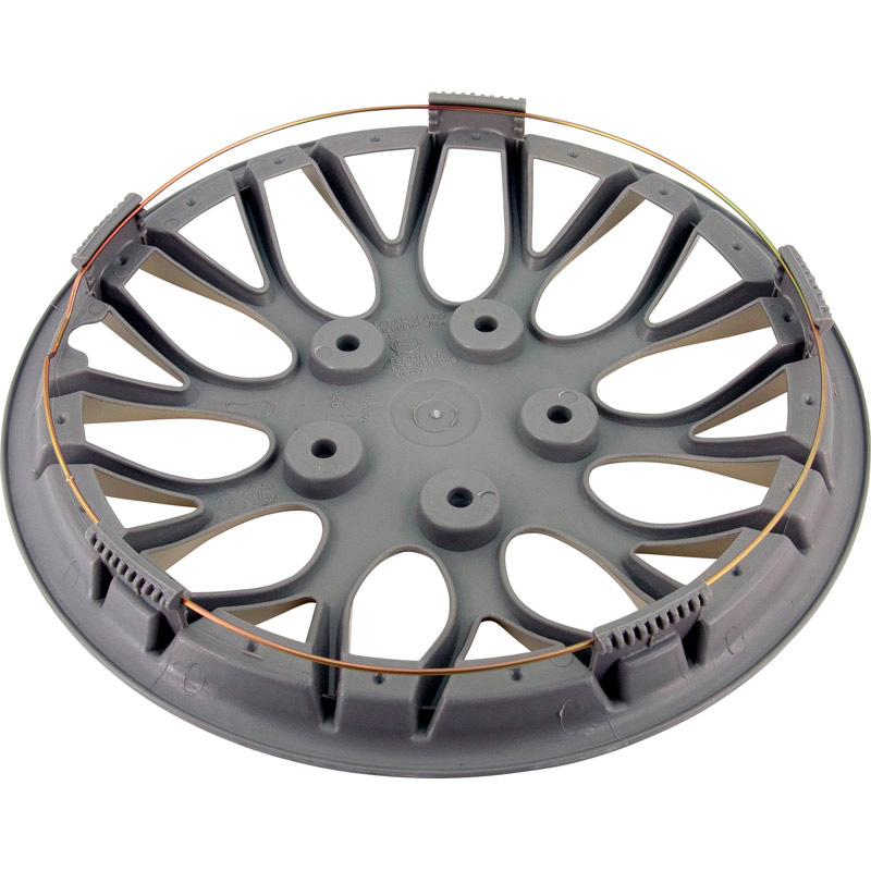 4-Delige Wieldoppenset Missouri 14-inch goud/zilveren rand