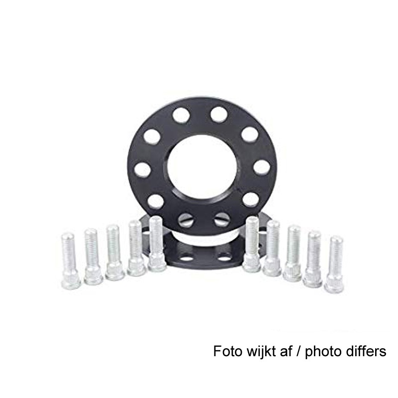 H&R DRS-Systeem Spoorverbreders 10mm 5x108 - Naaf 63,3mm - Boutmaat M12x1,5 -   Ford - Zwart