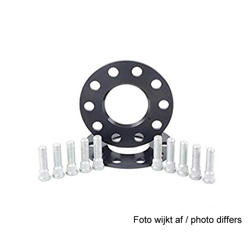 H&R DRS-Systeem Spoorverbreders 10mm 5x114,3 - Naaf 60,1mm - Boutmaat M12x1,5 -   Toyota - Zwart