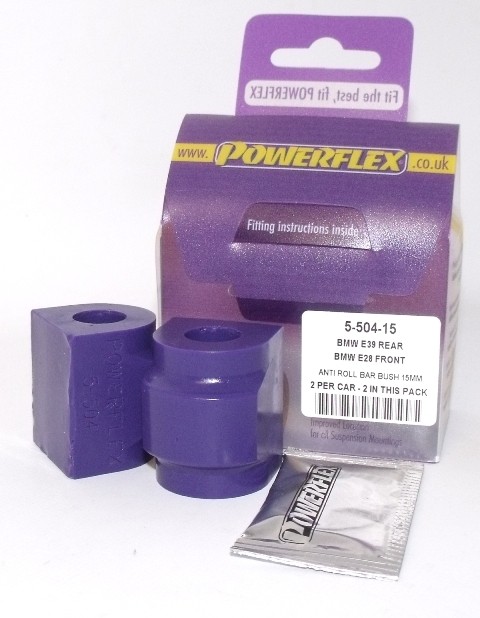 BMW E34 5 Series  Rear Roll Bar Mounting Bush 15mm - PowerFlex P