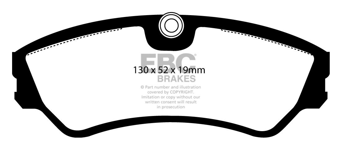EBC Brakes VW BEDRIJFSWAGEN Transporter (Kombi)/Camper Van 2.4 D