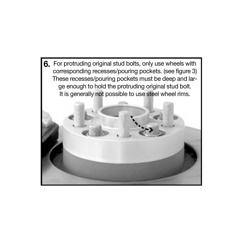 H&R DRM-Systeem Spoorverbreders 25mm 6x114,3 - Naaf 66,0mm - Boutmaat M12x1,25 -   Mercedes